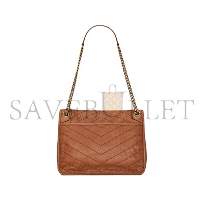YSL NIKI MEDIUM IN VINTAGE LEATHER 6331581YG072522 (28*20*8.5cm)