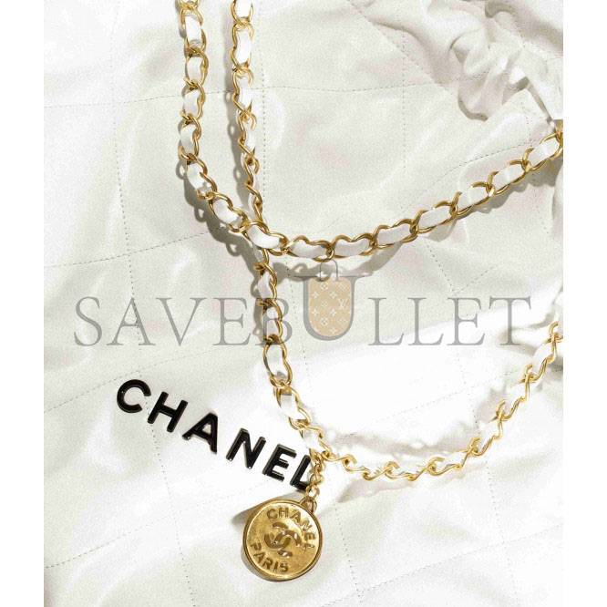 CHANEL 22 LARGE HANDBAG GOLD HARDWARE AS3262 B08038 10601 (48cm*45cm*10cm) CHANEL 22 LARGE HANDBAG GOLD HARDWARE AS3262 B08038 10601 (48cm*45cm*10cm)