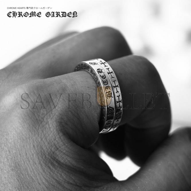 CHROME HEARTS 3MM THE ROLLING STONES B*TCH SPACER RING CHROME HEARTS 3MM THE ROLLING STONES B*TCH SPACER RING