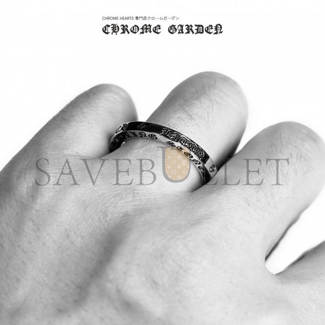CHROME HEARTS 3MM THE ROLLING STONES B*TCH SPACER RING CHROME HEARTS 3MM THE ROLLING STONES B*TCH SPACER RING