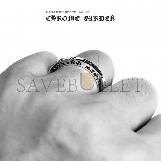 CHROME HEARTS 3MM THE ROLLING STONES B*TCH SPACER RING CHROME HEARTS 3MM THE ROLLING STONES B*TCH SPACER RING