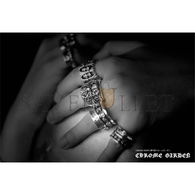 CHROME HEARTS FUCK YOU SPINNER RING CHROME HEARTS FUCK YOU SPINNER RING