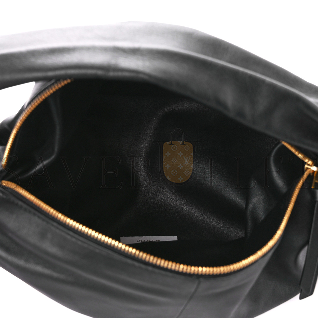 BOTTEGA VENETA NAPPA MINI DOUBLE KNOT BAG BLACK (25*16*13cm) BOTTEGA VENETA NAPPA MINI DOUBLE KNOT BAG BLACK (25*16*13cm)