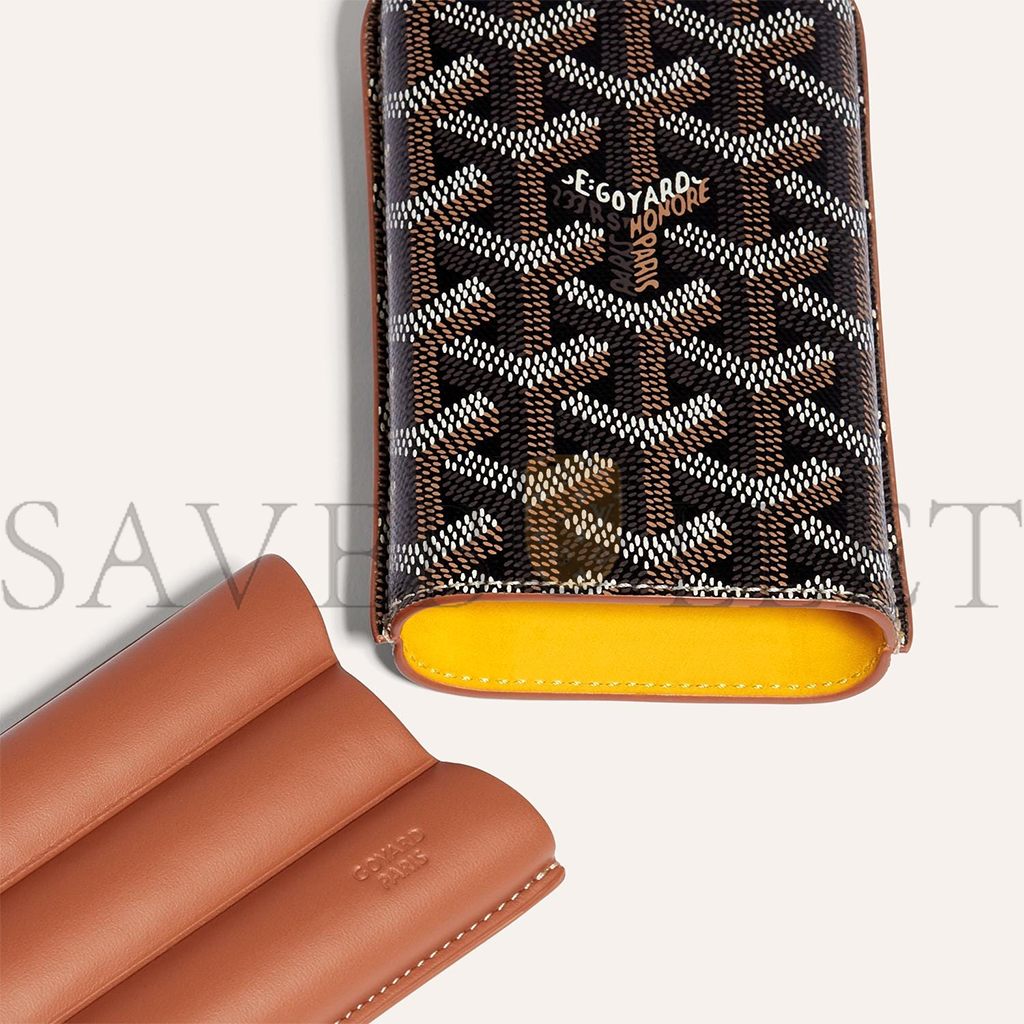 GOYARD CHURCHILL 3 CIGAR CASECHURCHMMLTY01CL03X (18*9*3cm)