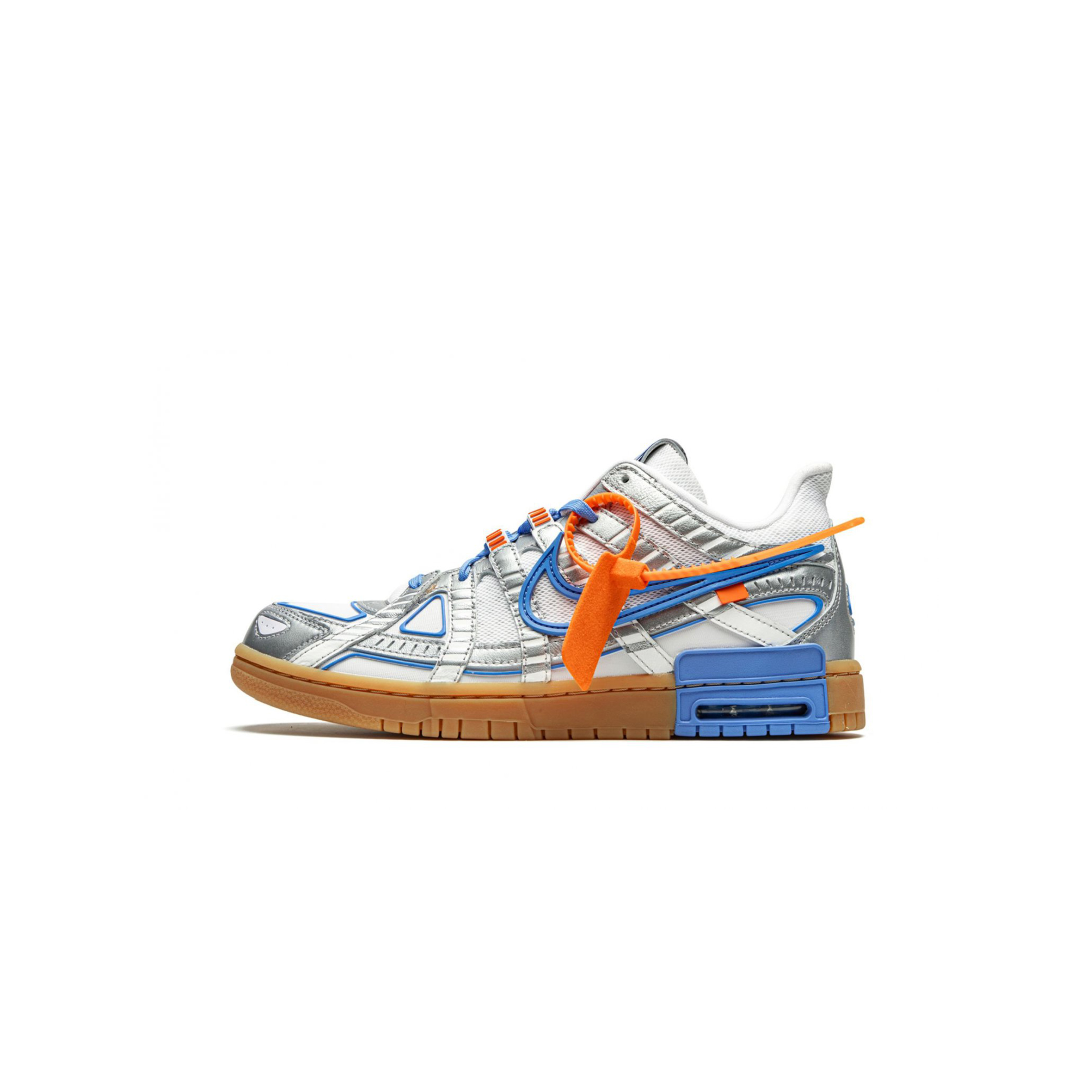 NIKE OFF-WHITE X NIKE AIR RUBBER DUNK UNIVERSITY BLUE CU6015-700