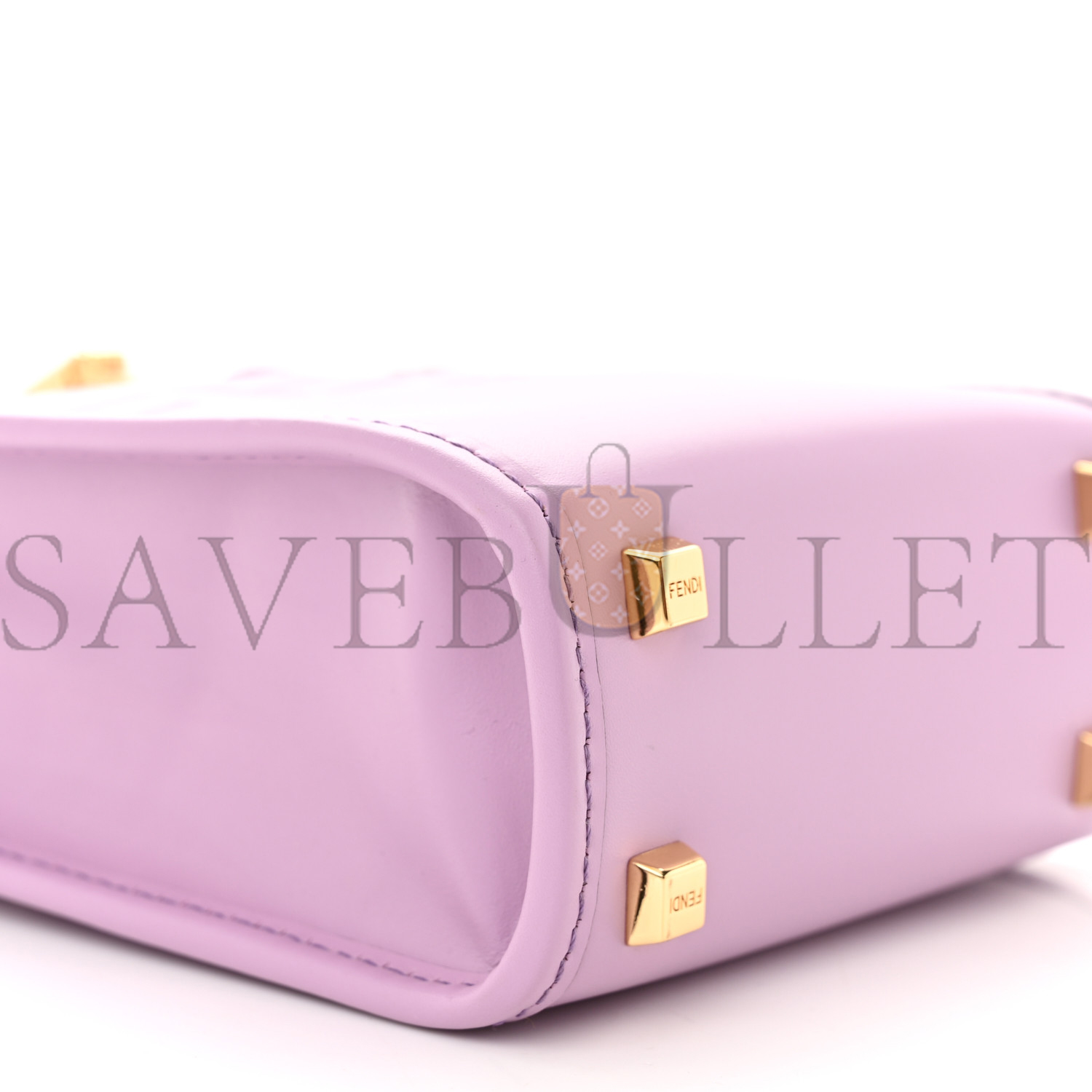 FENDI VITELLO KING PLEXIGLASS LOGO EMBOSSED MINI FENDI SUNSHINE SHOPPER TOTE LAVANDA (18*13*6cm) FENDI VITELLO KING PLEXIGLASS LOGO EMBOSSED MINI FENDI SUNSHINE SHOPPER TOTE LAVANDA (18*13*6cm)