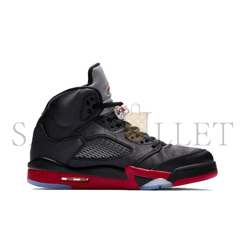 NIKE JORDAN 5 RETRO SATIN BRED 136027-006