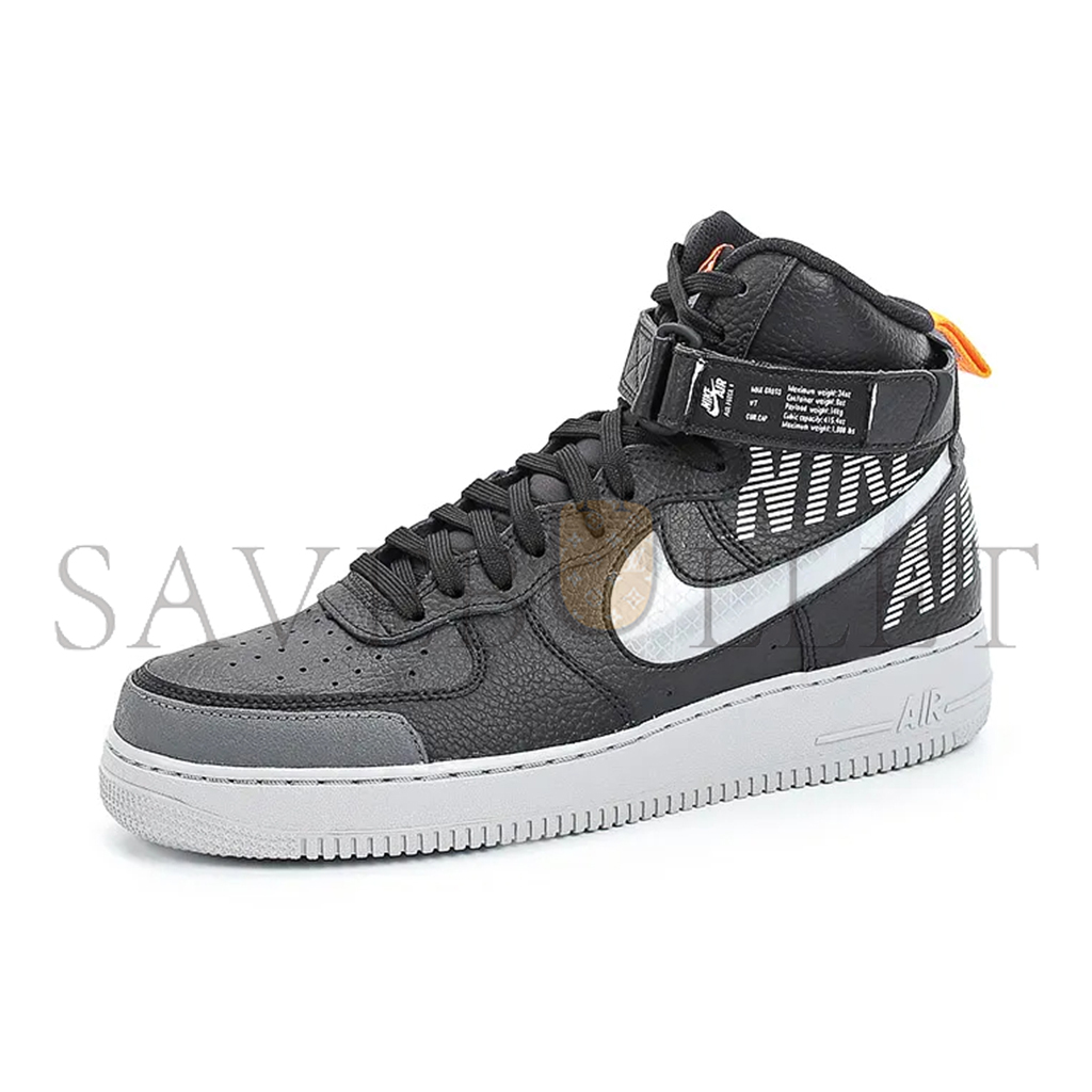 NIKE AIR FORCE 1 HIGH UNDER CONSTRUCTION BLACK CQ0449-001