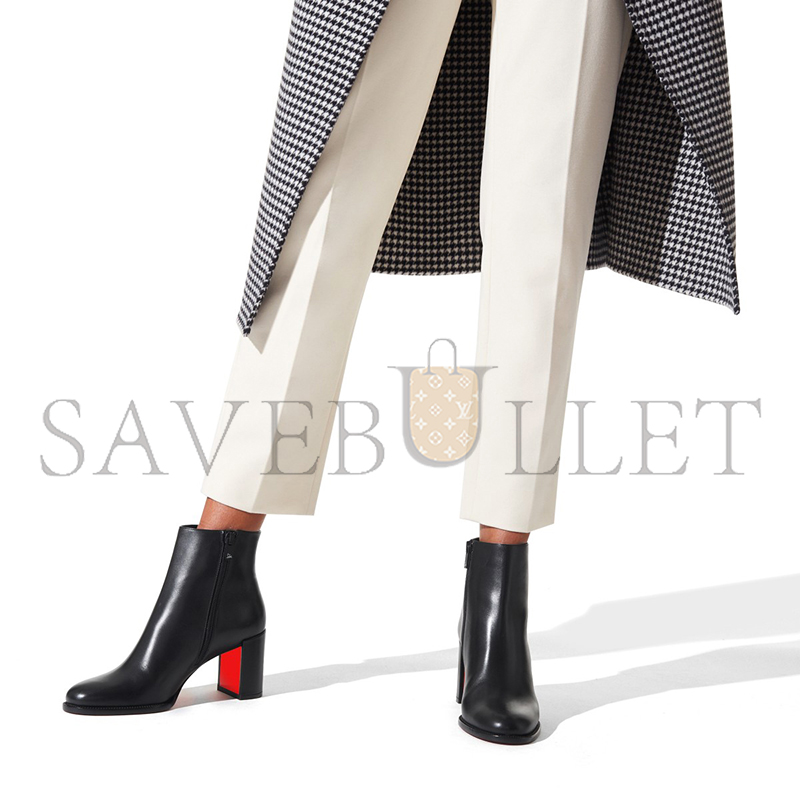 CHRISTIAN LOUBOUTIN ADOXA 70 MM ANKLE BOOTS-CALF LEATHER-BLACK-WOMEN 1220542BK01