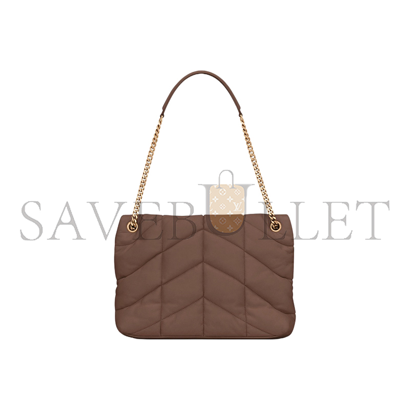 YSL PUFFER MEDIUM IN NAPPA LEATHER 5774751EL072851 (35*23*13.5cm)