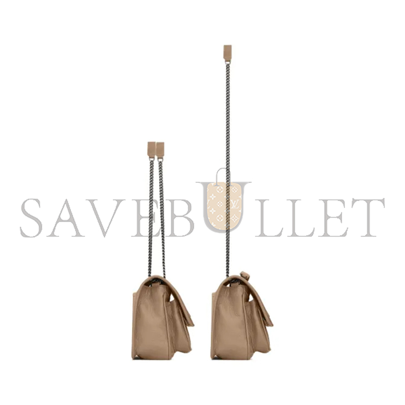 YSL NIKI BABY IN VINTAGE LEATHER 6331601YG042826 (21*16*7.5cm)