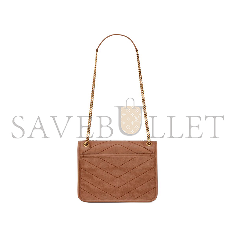 YSL NIKI BABY IN VINTAGE LEATHER 6331601YG072522 (21*16*7.5cm) YSL NIKI BABY IN VINTAGE LEATHER 6331601YG072522 (21*16*7.5cm)