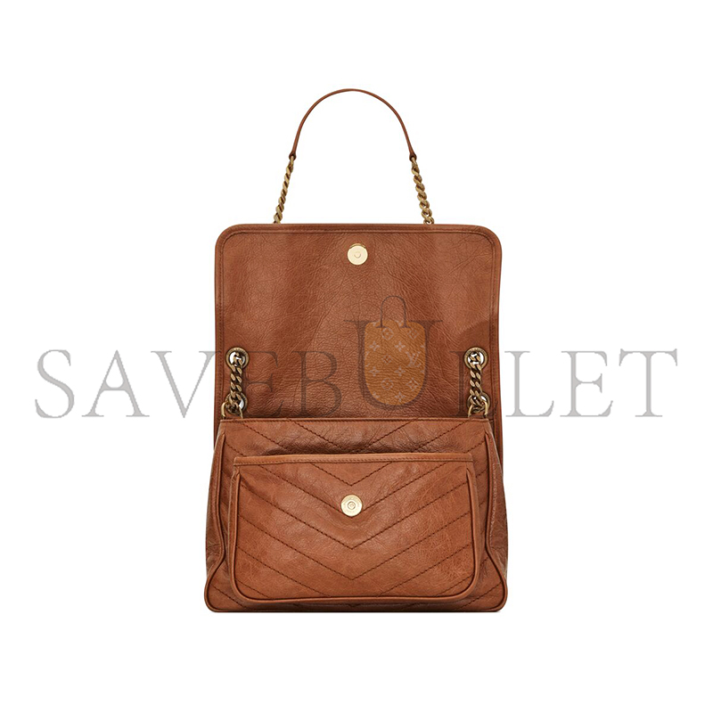 YSL NIKI MEDIUM IN VINTAGE LEATHER 6331581YG072522 (28*20*8.5cm) YSL NIKI MEDIUM IN VINTAGE LEATHER 6331581YG072522 (28*20*8.5cm)