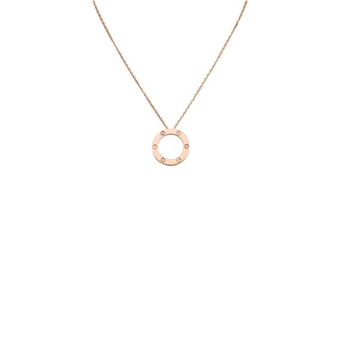 CARTIER LOVE NECKLACE, 3 DIAMONDS B7014700 CARTIER LOVE NECKLACE, 3 DIAMONDS B7014700