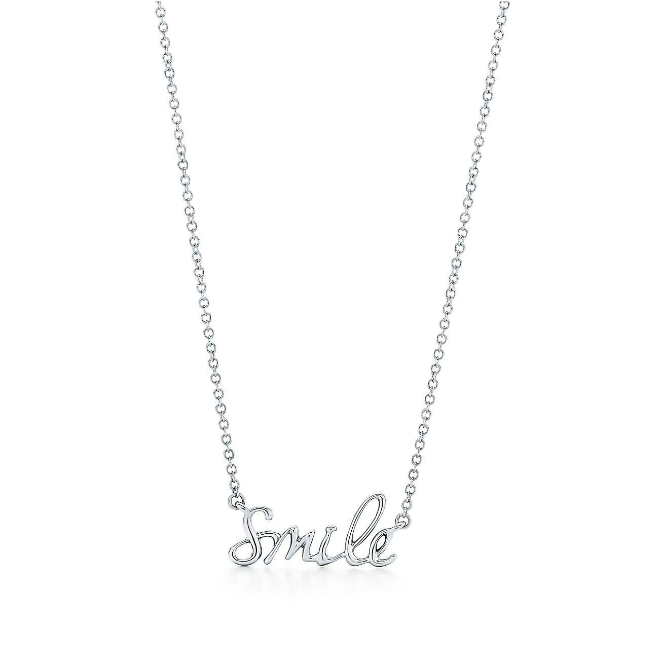 TIFFANY  PALOMAS GRAFFITI SMILE PENDANT