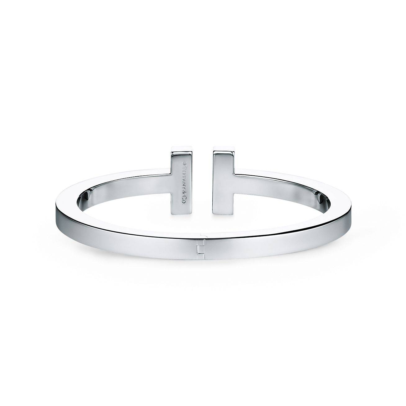 TIFFANY T SQUARE BRACELET IN STERLING SILVER