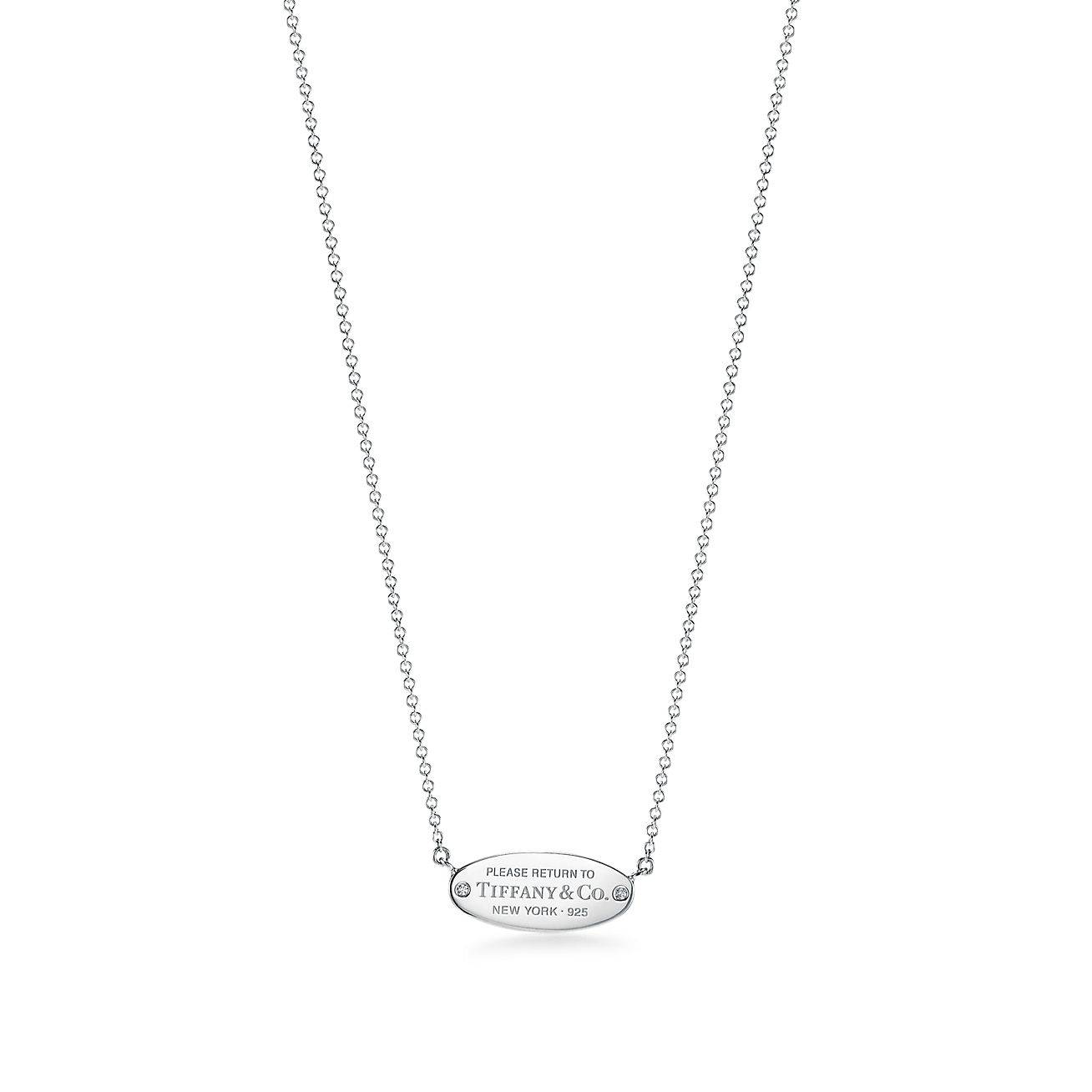 TIFFANY  RETURN TO TIFFANY® OVAL I.D. PENDANT