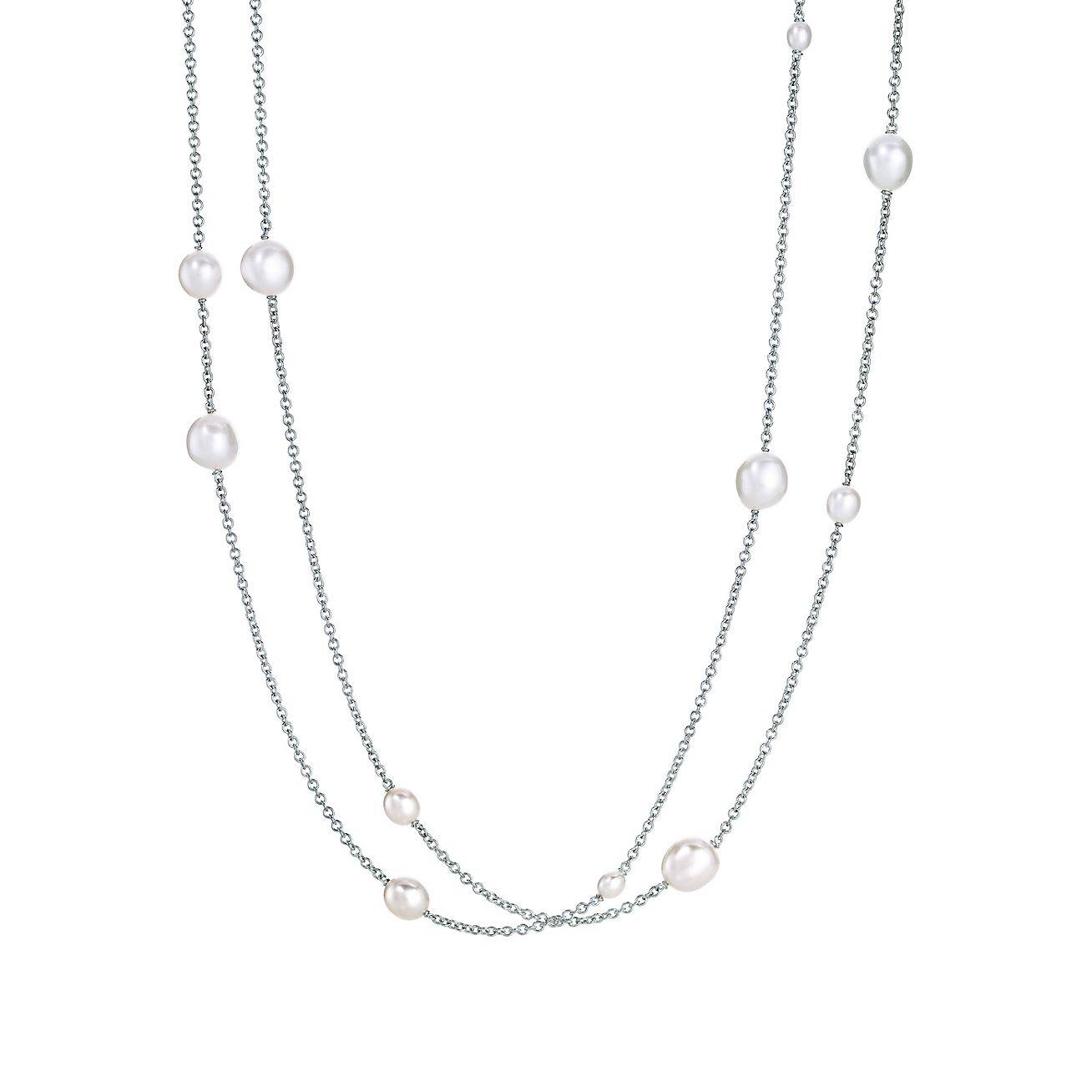 TIFFANY  ELSA PERETTI® PEARLS BY THE YARD™ SPRINKLE NECKLACE