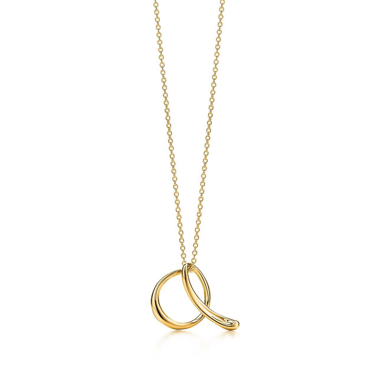 TIFFANY  ELSA PERETTI® LETTER A PENDANT