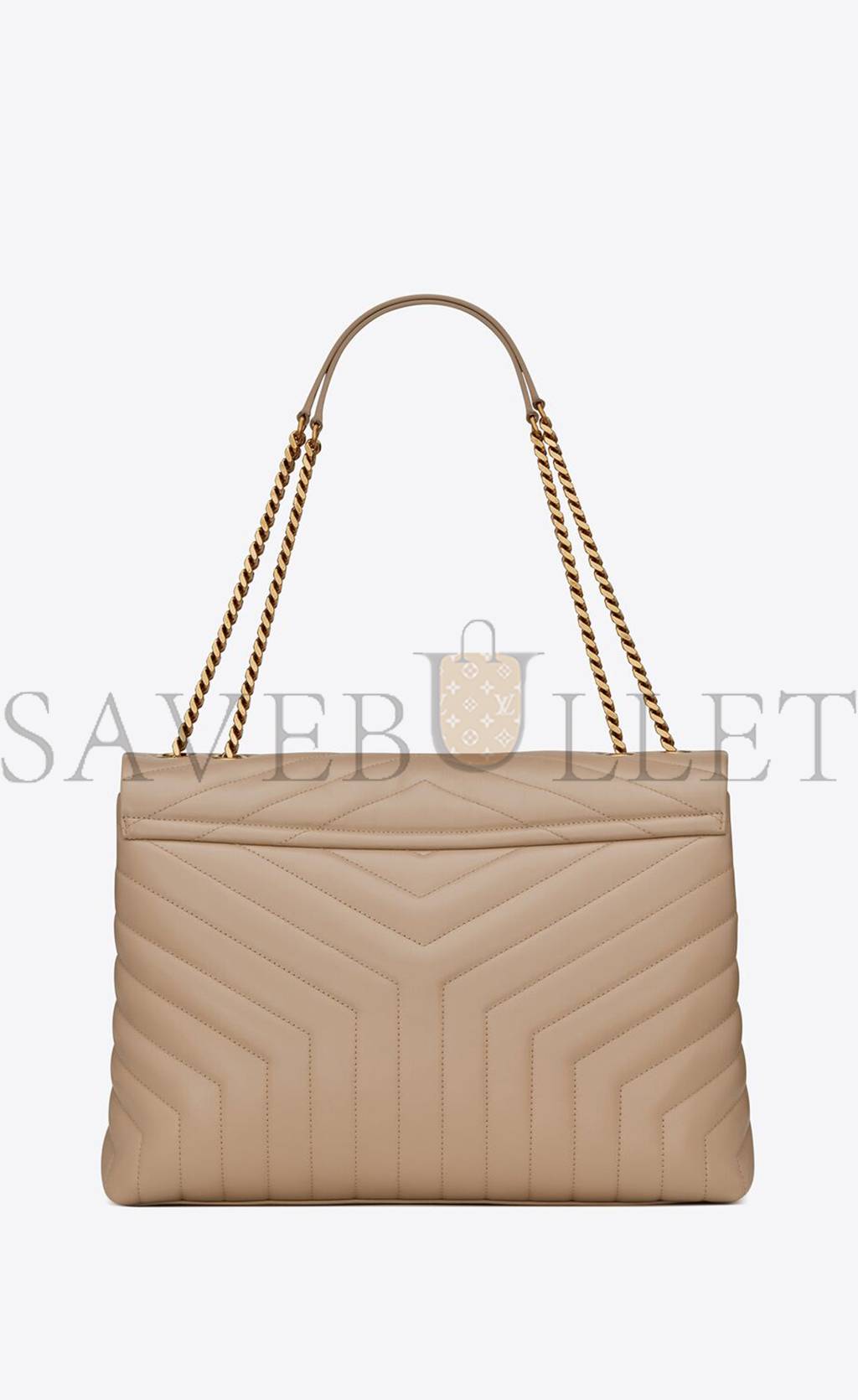 YSL LOULOU LARGE CHAIN BAG IN QUILTED LEATHER 574947DV7272721 (38*27*14cm)